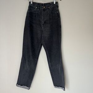 Vintage Y2K 90s‎ Wrangler Black Denim High Rise Jeans Size 9X34 Straight Leg USA